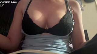 european stepmom artemisia love bounces huge tits solo