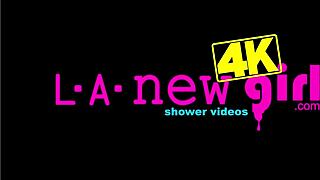 i'm that radiant teen blonde... took a shower after daddy's photoshoot, uh wait