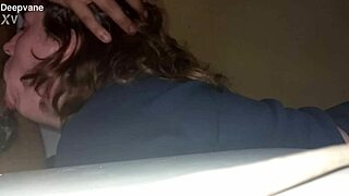 wanna see her gag on cock in those panties?