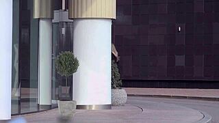 Megan Glock endures MMF threesome double penetration