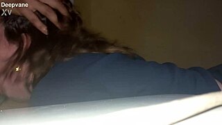 wanna see her gag on cock in those panties?