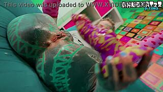 Skinny Goth Slut Stretches Asshole With Toys And Fingers