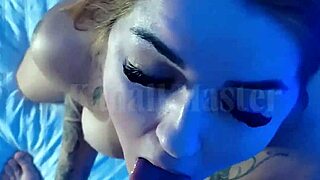 Redhead Petite Latina Rubs Feet On Cock Before Full Deepthroat Suck.