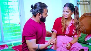 desi schoolgirl's first outdoor fuck bodybuilder boyfriend