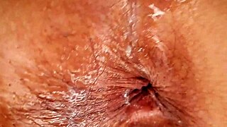 Stepmom begs for rough anal creampie with hot dirty talk close up