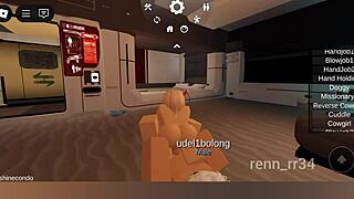 Sultry demon blonde seduces monster cock in roblox r34