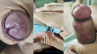 my small foreskin cock compilation with neighbor's juicy squirt