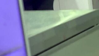 hidden cam catches housekeeper's bbw fat ass peeking