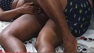 tempting black babe's juicy ass begs for sneaky licks