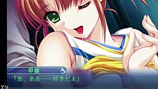 blond cheerleader cutie itagaki teases in shortmovie part 03