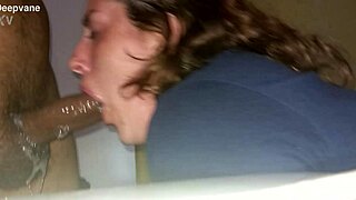 wanna see her gag on cock in those panties?