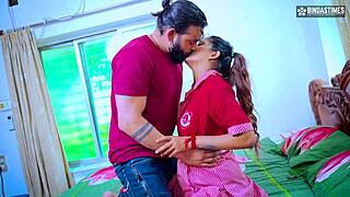 desi schoolgirl's first outdoor fuck bodybuilder boyfriend