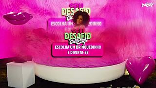 Watch This Big Ass Brazilian Brunette Masturbate To Gushing Orgasm