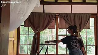 daddy's babysitter home alone wanna help me try something new