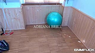 Gym Babe Adriana Brill Works Your Cock Hard Until Pov Cum Explosion