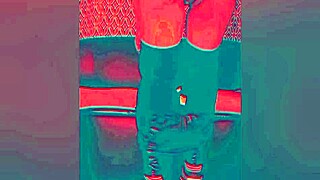 curly mexican milf housewife flashes gaping ass pussy for stranger suck