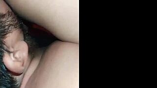 morena's fat pussy squirts wildly during drunk bbc fuck