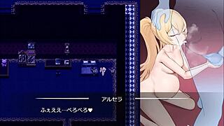 i watched as her lover claimed snow white's mouth in this intense hentai blowjob scene