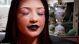 Stepmom BDSM Ravages Bound Goth Teen Hard!