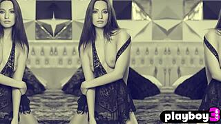 Dorothy Grant poses lingerie flaunts huge butt body