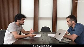 Stepmom's Holes Freeused by Husband and Step-Son Anytime