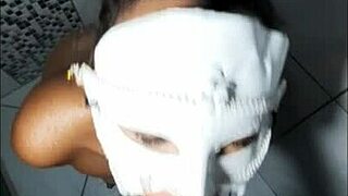 Amateur latina teen takes monster cock anal creampie