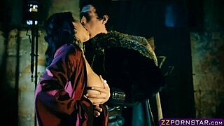 A Witch Endures Brutal Doggystyle Pounding in Game of Thrones Cosplay Parody