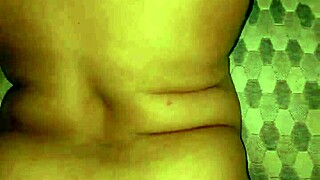 thick dominican bbw screams taking small cock doggystyle in bent over anal