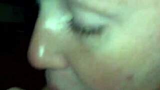 Pretty Blonde Gags Spits Chokes on Sloppy Deepthroat Cock Handjob