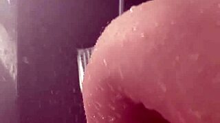 your hot arab stepsis rubs her juicy pussy in the sunny shower, los angeles style?