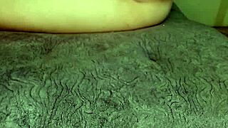 Colombian latina masturbates pussy ass with dildo solo