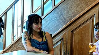 tutty the sublime brunette milf devours this cock in lingerie and stockings frenzy