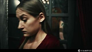 Blonde Tiffany Tatum Mesmerized to Eat Pussy by Horny Vampire Lezdom