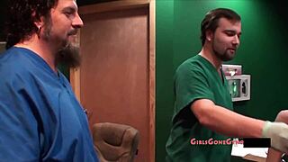 Lola Lynn's Humiliated Tits Groped by Horny Student Interns