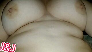 caught my chubby brazilian roommate with big natural tits using dildo barefoot