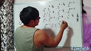 26yo nerd milf begs me to teach her then takes my creampie in bedroom