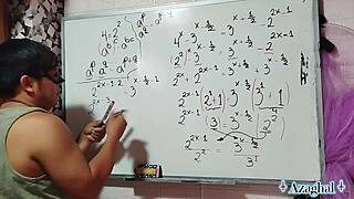 26yo nerd milf begs me to teach her then takes my creampie in bedroom