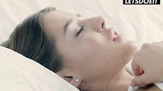 Sybil's brunette girlfriend romantic sex romp