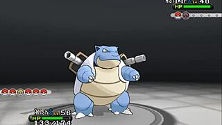 two guys pound pokémon trainers in hardcore monster cock gangbang