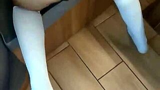 Skinny Schoolgirl Seduces Boyfriend's Brother Creampie Lingerie