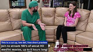 i can't resist lilly jade's kinky footjob as perverted podiatrist in latex gloves