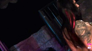 i rode that big cock so hard with my fake tits bouncing in stockings