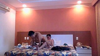 Blanca squirts hard bent over doggystyle emo style