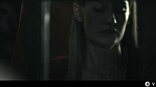 Blonde Tiffany Tatum Mesmerized to Eat Pussy by Horny Vampire Lezdom