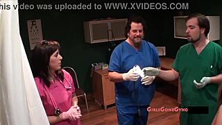 Lola Lynn's Humiliated Tits Groped by Horny Student Interns