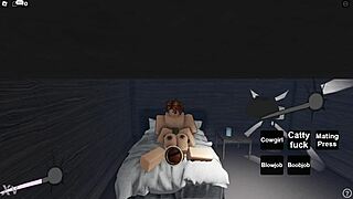 What if busty English queen tricked a Roblox noob into wild titty fucking?