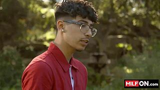blondie slut jenna starr sucks diego perez big cock deep nasty wet throat greenhouse