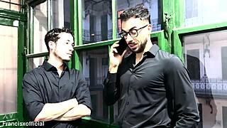 Real estate agent i took three cocks at work with double penetration destroying ass