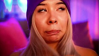 hey, this adorable colombian blonde's sloppy blowjob on that cock is insane