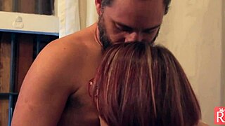 student redhead milf takes monster cock deep anal pound